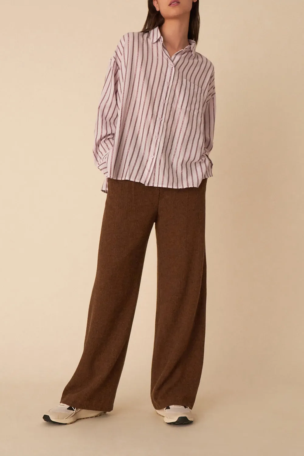 chemise romane carli blueberry