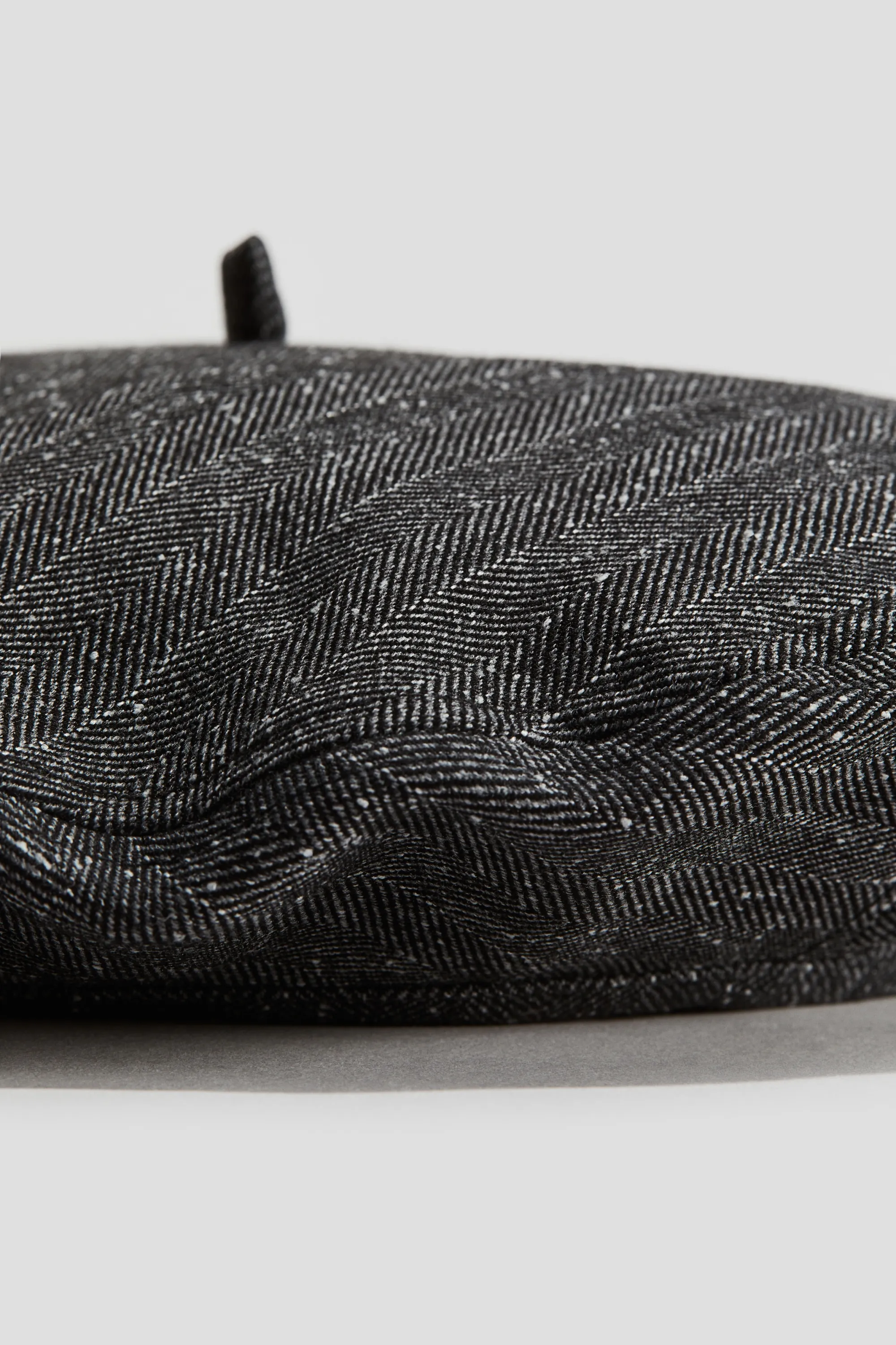 Béret tissé - Noir
