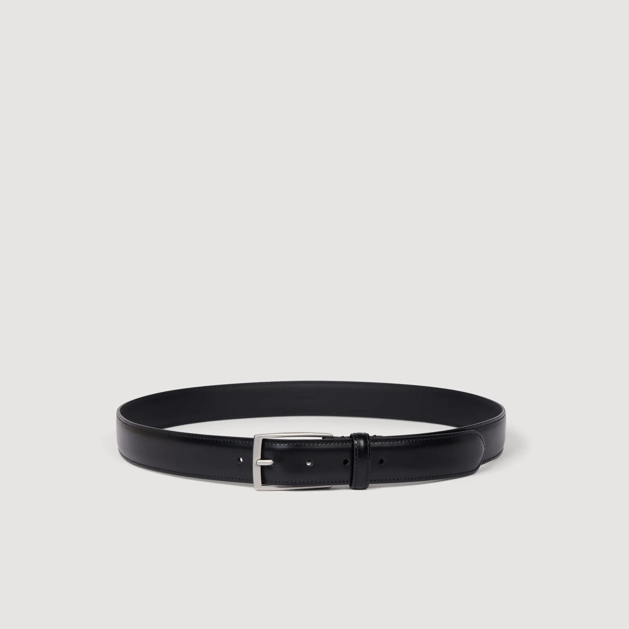 Ceinture cuir boucle rectangulaire