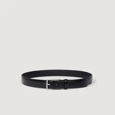 Ceinture cuir boucle rectangulaire