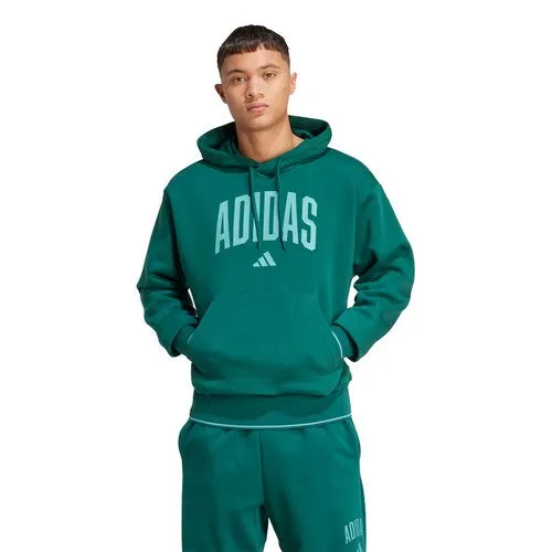 ADIDAS SWEAT CAPUCHE GRANDE LONGUEUR Vert
