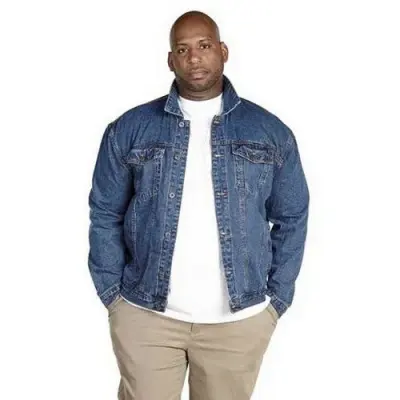 DUKE VESTE TRUCKER JEANS Bleu — photo 2