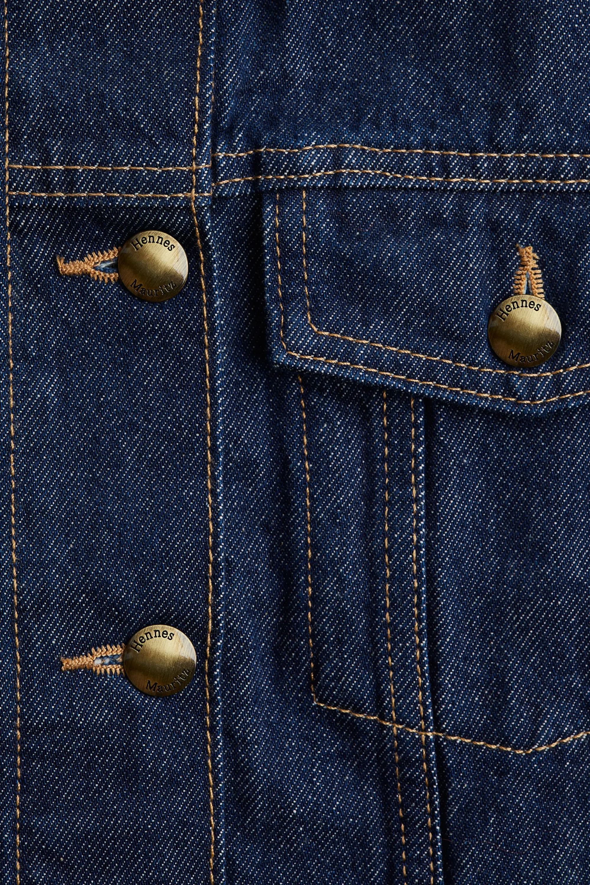 Veste en denim - Bleu denim foncé