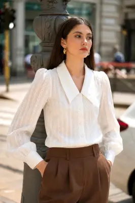 Yves Cotton Blouse — photo 3