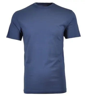 RAGMAN TEE SHIRT COL ROND GRANDE LONGUEUR Bleu foncé — photo 2