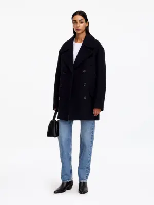 Bottines en cuir - Noir — photo 1
