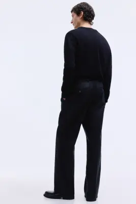 Pantalon chic Loose Fit - Noir — photo 3