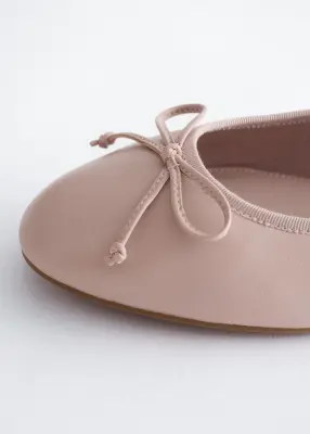 Ballerines en cuir - Rose clair — photo 2