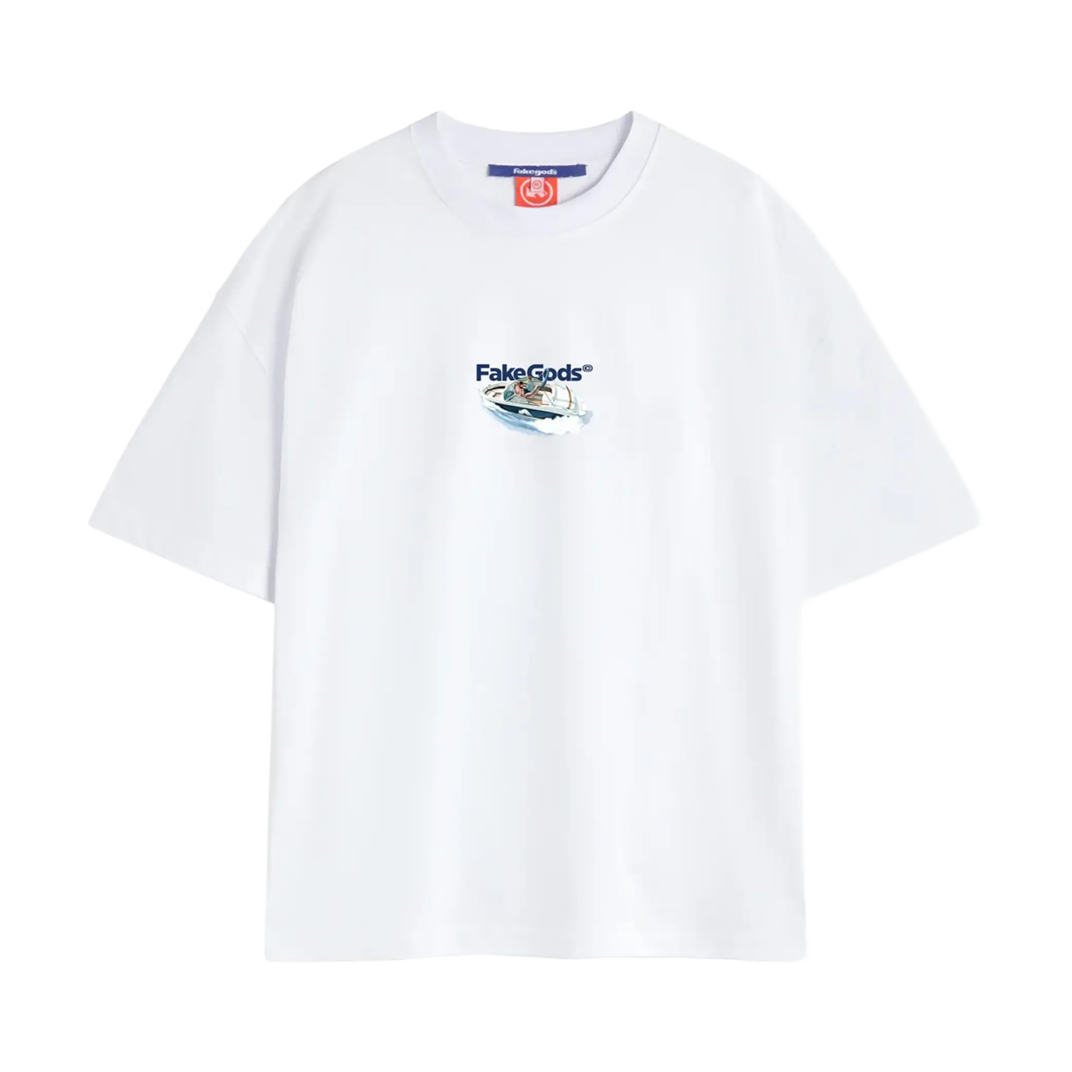 Fakegods Yacht Tee White