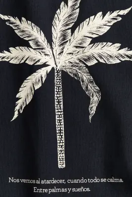 T-shirt imprimé - Noir/Costa Rica — photo 2