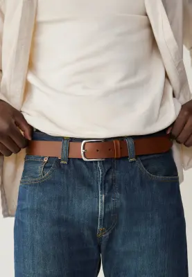 La ceinture casual - Cognac — photo 1
