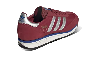 Adidas Mujer SL 72 RS Noble Maroon Silver Metallic — photo 3