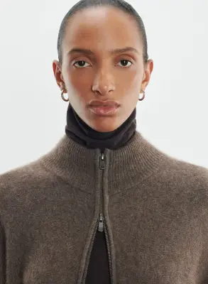 Gilet en raccoon et polyamide — photo 4