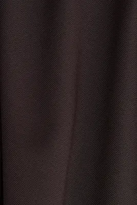 Top à effet drapé avec encolure bateau - Marron foncé — photo 3