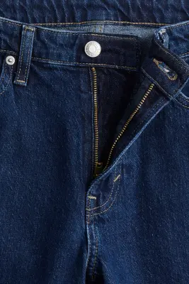 Curvy Fit Flared High Jeans - Bleu denim foncé — photo 2
