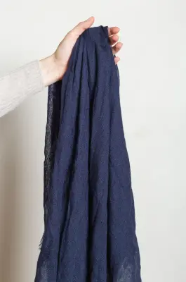 Pin 1876 – PLAIN SHAWL 5928/508 – 0003 Navy — photo 3