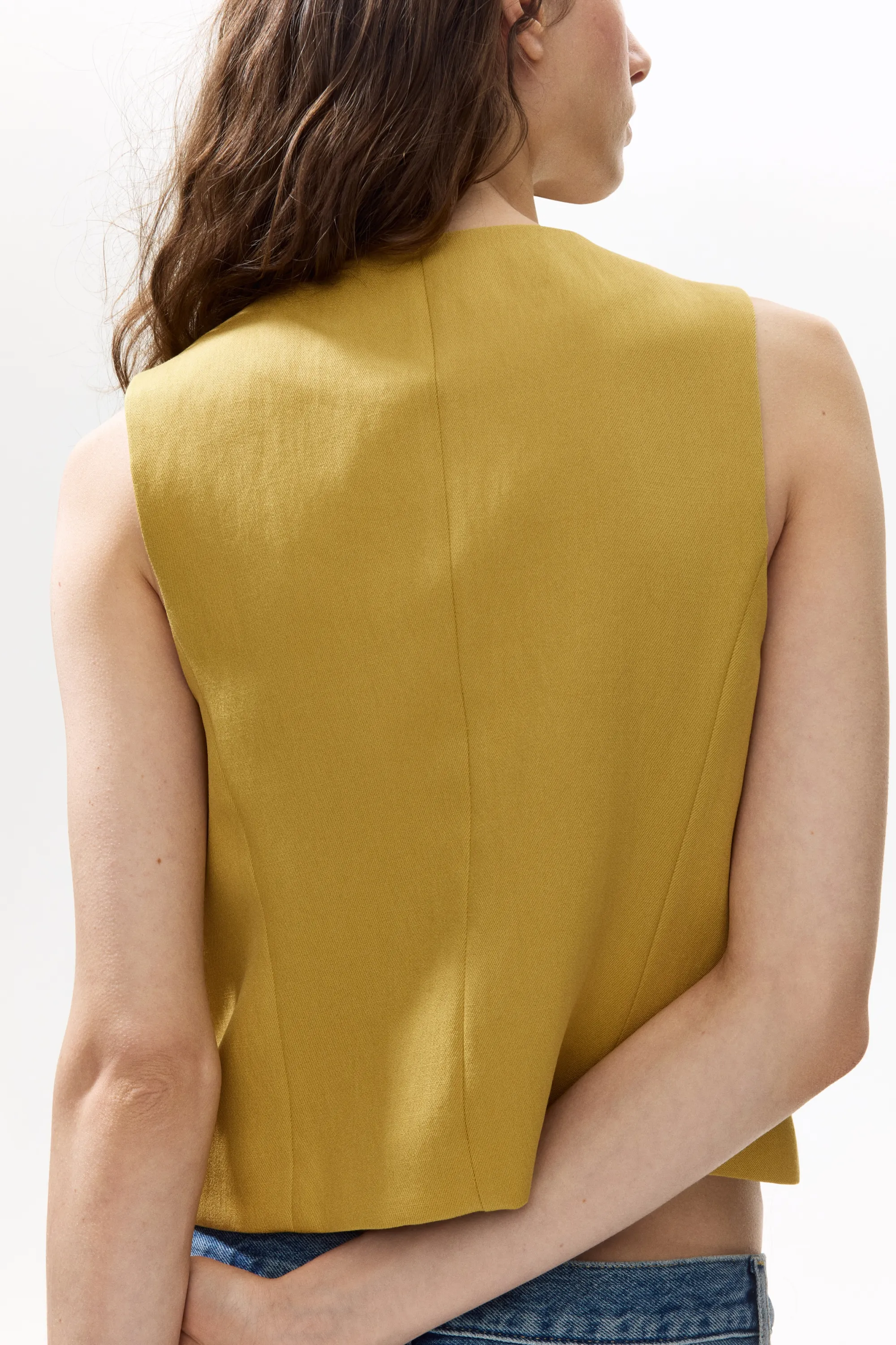 Gilet sans manches - Jaune