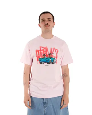 Tee Bboy Brown Crew Pink — photo 1