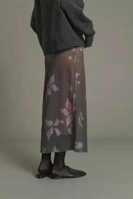 JUPE BAHIA ANTHRACITE/VIOLET — photo 3