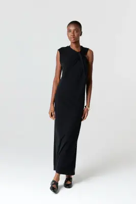 Robe en coton et lin