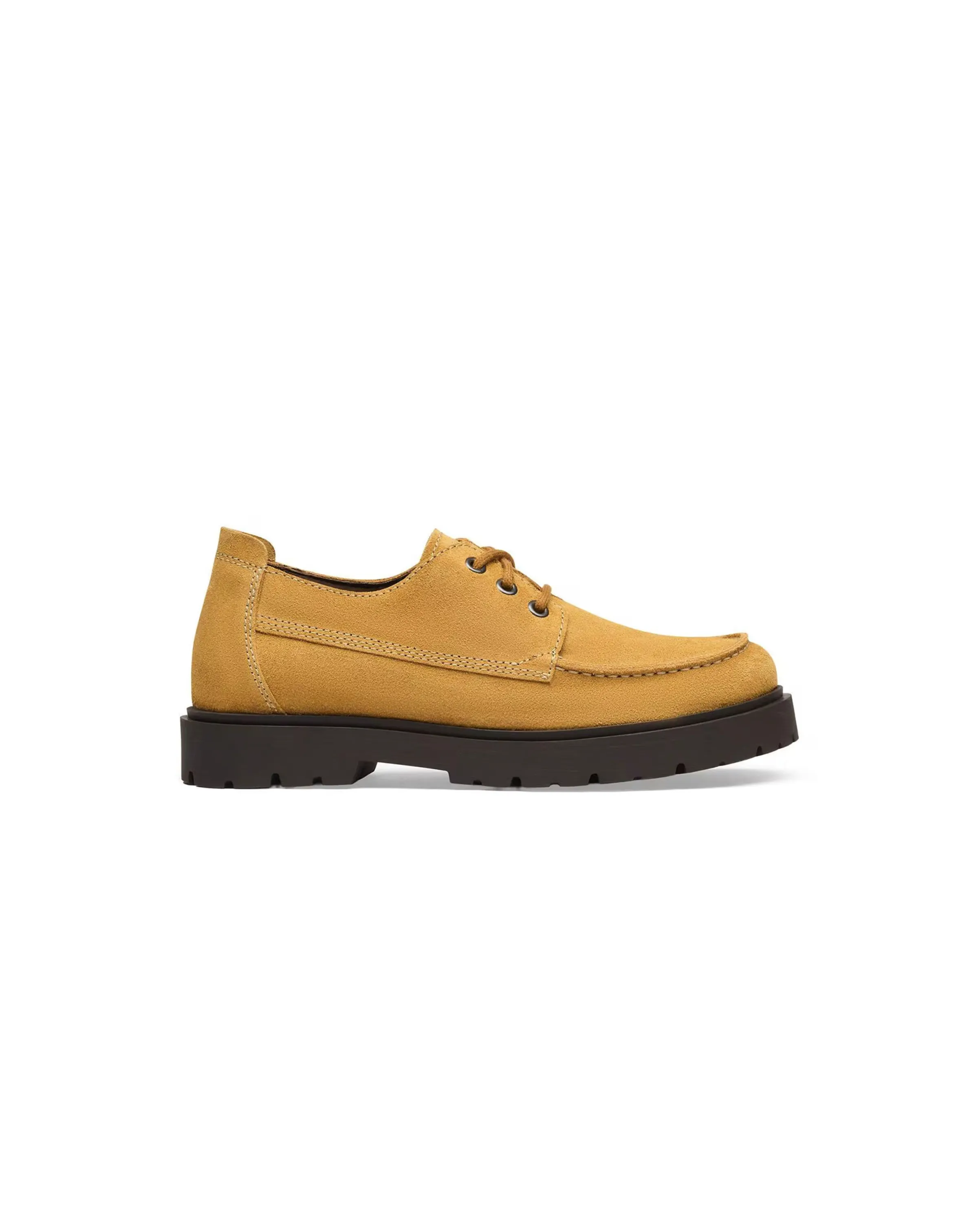 Highwood Moc Lace Low Cork Brown