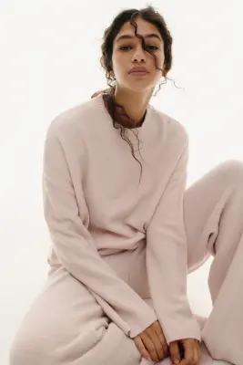 Pull - Rose poudré — photo 3