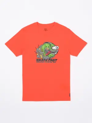 T-shirt enfant volcom skate fast – bright red — photo 1