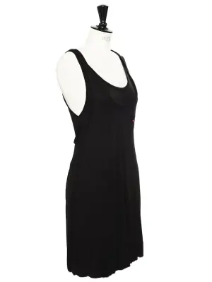 Robe boule débardeur en jersey noir Px boutique 250€ Taille 36 — photo 3