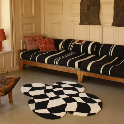 Tapis Papillon à Carreaux XL — photo 2
