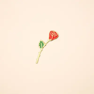 Pin's Rose Coucou Suzette — photo 2
