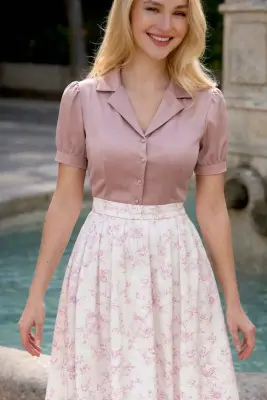 Talia Peplum Blouse — photo 4