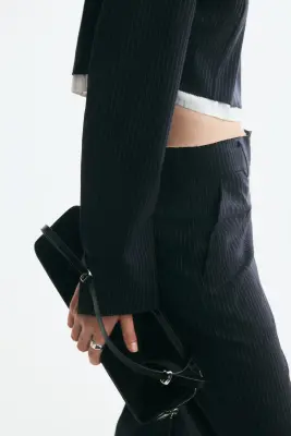 Pantalon chic - Bleu marine/rayures tennis — photo 2
