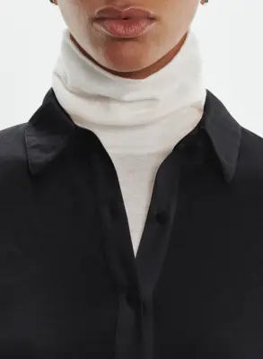 Chemise en coton et cachemire — photo 3