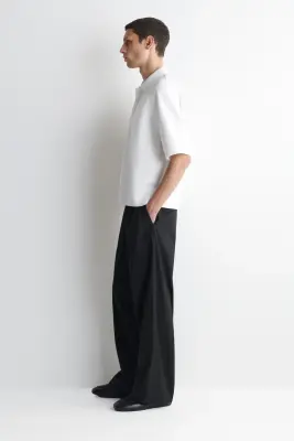 POLO EN JERSEY DE NÉOPRÈNE - BLANC — photo 2