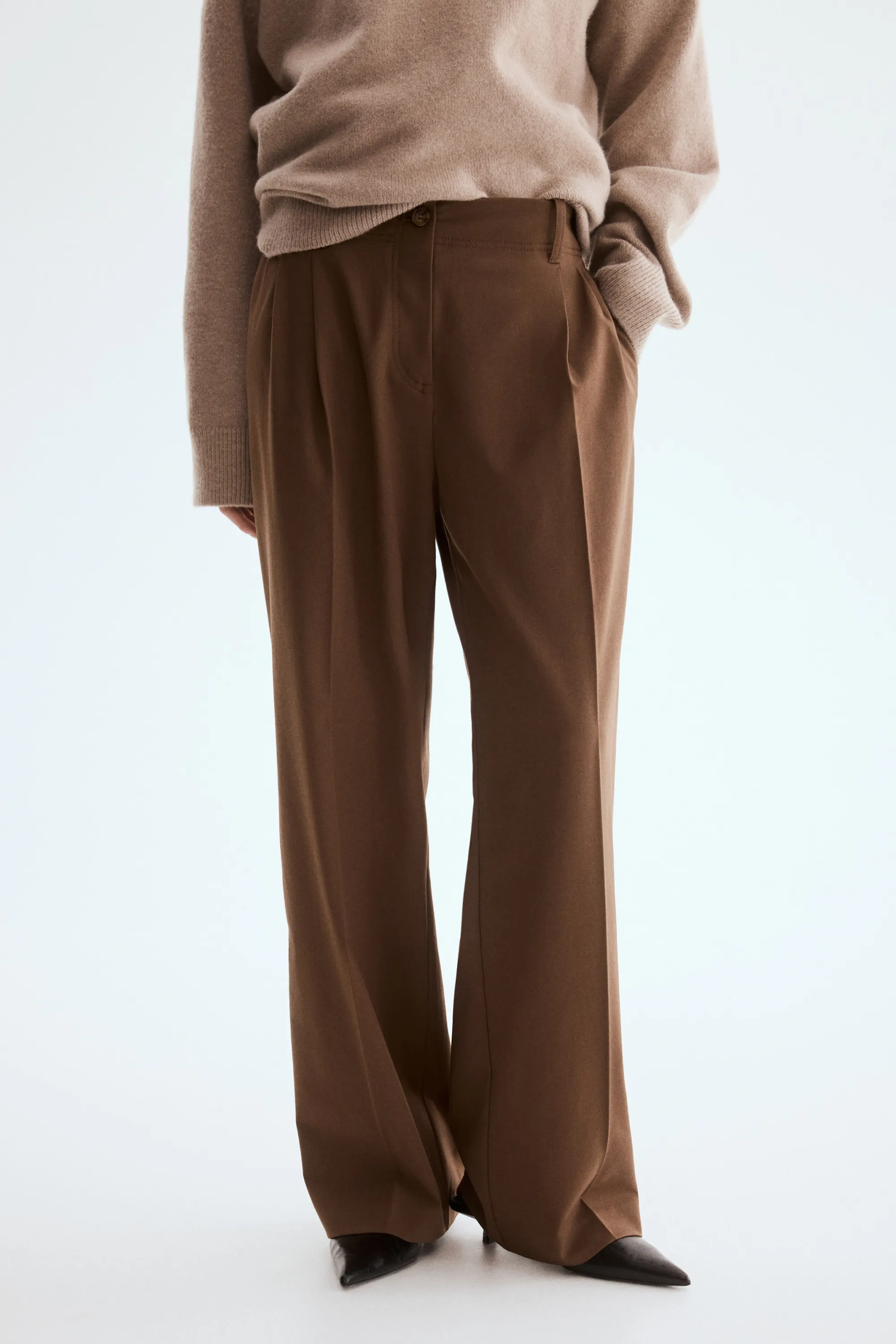 Pantalon chic - Marron