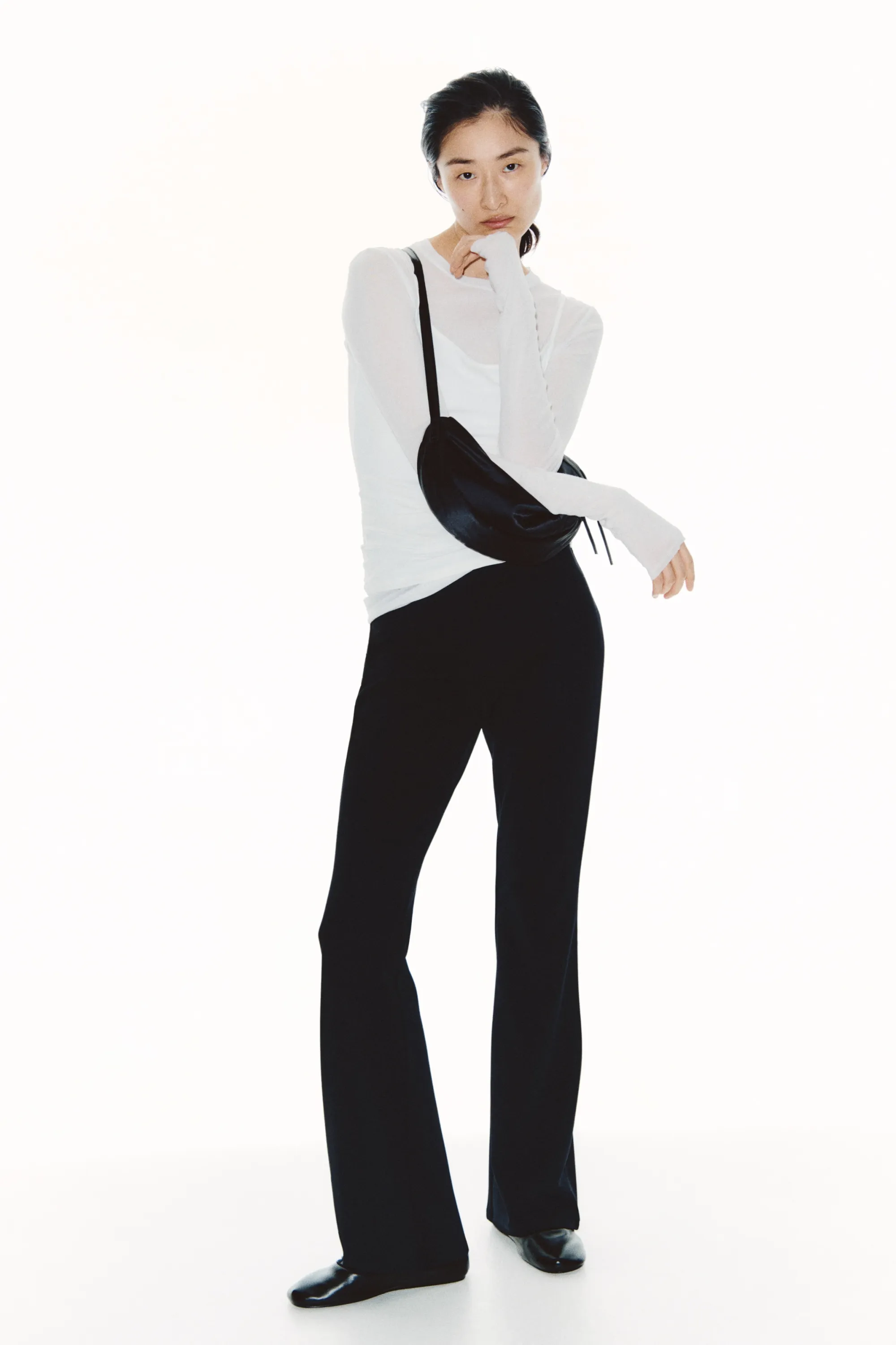 Legging évasé - Noir