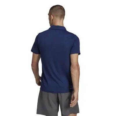 ADIDAS POLO GRANDE LONGUEUR Marine — photo 3