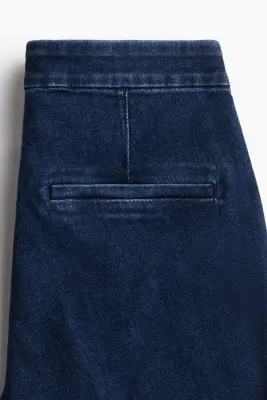 Flared High Jeans - Bleu denim — photo 3