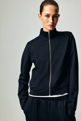 Veste de survêtement - Bleu marine — photo 3