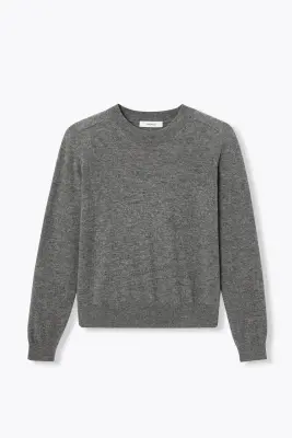 Pull fin en laine mélangée