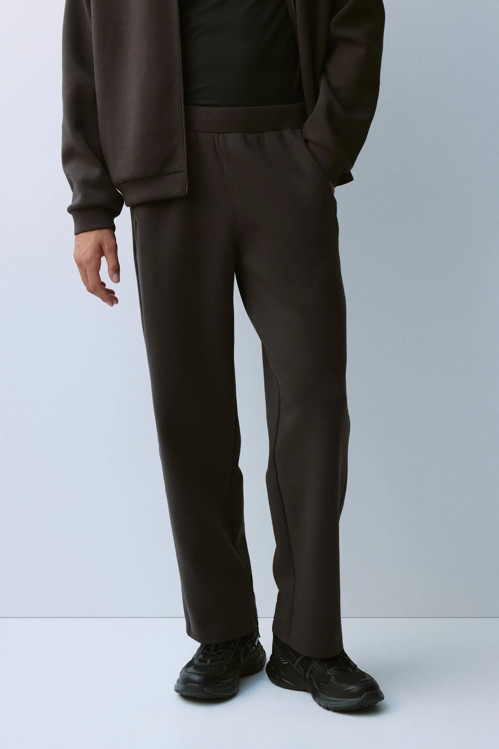 Pantalon jogger de sport Loose Fit DryMove™ - Café foncé