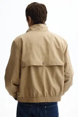 Veste en twill - Beige — photo 3