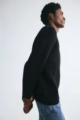 Pull Relaxed Fit - Noir — photo 5