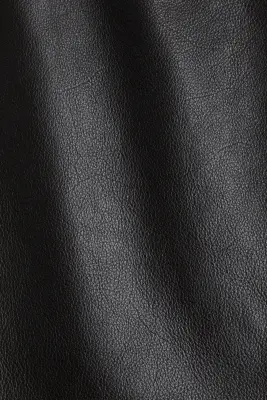 Jupe crayon en cuir - Marron foncé — photo 5