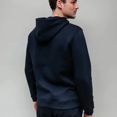 Sweat homme à capuche Henri bleu marine — photo 2