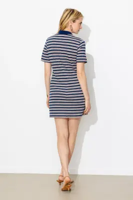 Robe polo courte Femme — photo 4