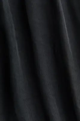Robe à manches bouffantes avec col lavallière - Noir — photo 3