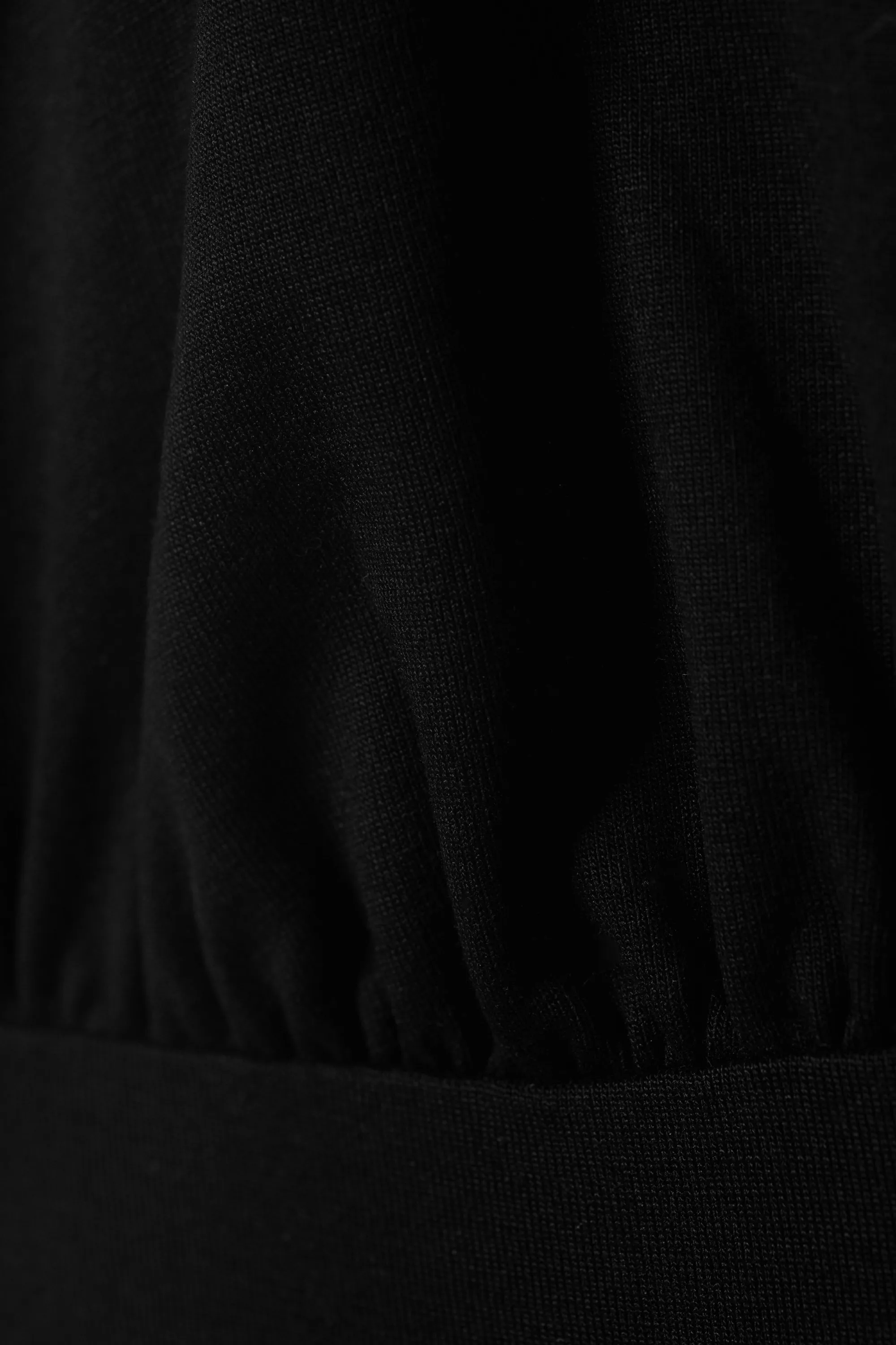 Mini robe dos nu sans manches - Noir