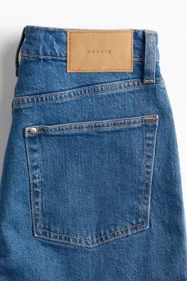 Short Mom Ultra High en denim - Bleu denim — photo 2