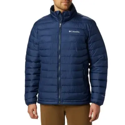 COLUMBIA POWDER LITE JACKET Marine — photo 1